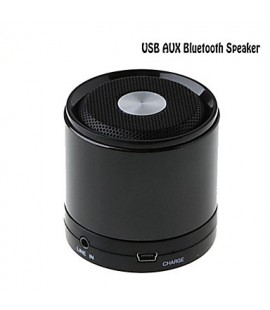 Mini Speaker Portable Bluetooth Wireless Speaker Stereo LINE IN Black Sound Box Music Player   