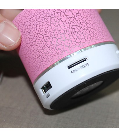LED MiNi Bluetooth Speaker Micro SD Mic USB AUX Portable Handfree for iPhone Samsung and Other Cellphone  